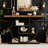 41.3" Console Table Sofa Table Entryway Console Table Narrow Wood Accent Tables-1690657358
