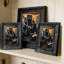 Cadre photo noir 3 pièces 5 "x 7" à motif rétro