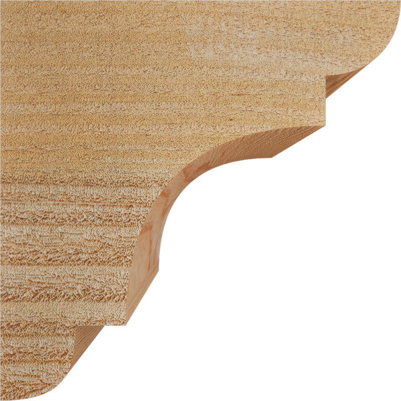 New Brighton Corbel, H 6 po x l 4 po x P 6 po, Sapin de Douglas, Sciage brut