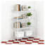 Heavy Duty Metal Storage Shelves - Adjustable 4-Tier Shelving Unit for Kitchen, Bathroom & Laundry Room - Space Saving Storage Solution with 66 lbs Weight Capacity