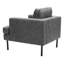 Faux Leather Armchair-553122533