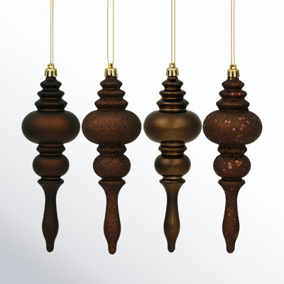 7" Shatterproof Finial Ornament