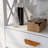 Versatile Bathroom Storage Cabinet With Drawer And Shelves, Space-Saving And Functional Design.
