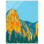 Reproduction d'affiche de Yosemite - Parc national de Yosemite, art mural paysage - montagne, affiche sur toile - Art de la nature sauvage - décoration de voyage aventure - décoration murale rustique extérieure-87817038-87817039