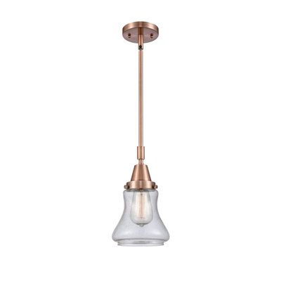 Luminaire suspendu en forme de cloche à 1 lumière Cahuilla