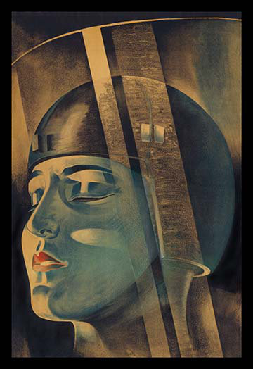 " Metropolis " by Werner Graul, 30" H x 20" W