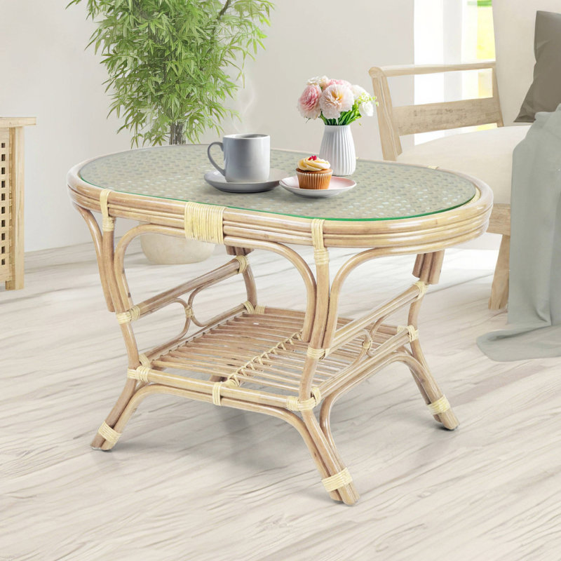Table basse à 4 pieds, Naturel