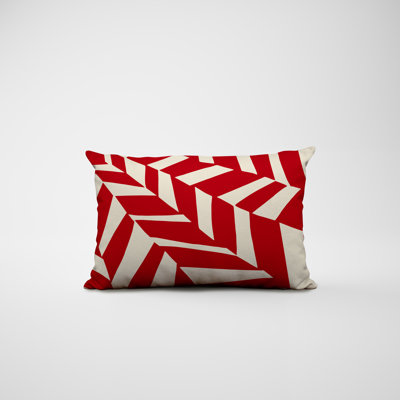 Polyester / Mélange de polyester Housse de coussin rectangulaire intérieure / extérieure lombaire et insert