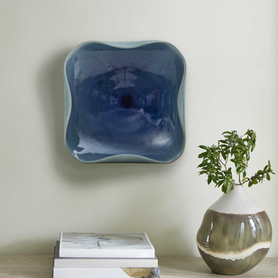 Uttermost Blue Lagoon Outdoor Bowl