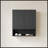 26" Wall-Mounted Striped Bathroom Cabinet