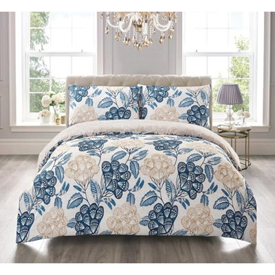 Aliodija Floral Duvet Cover Set with Pillowcases Included