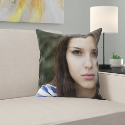 Beauty Throw Pillow