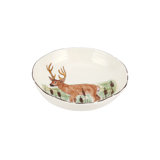 Wildlife Handmade Terra Bianca Pasta Bowl