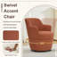 Fauteuil demi-tonneau pivotant avec rangement 360 °-426294278