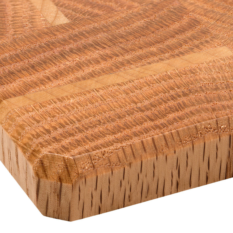 Wood Coaster Set With Holder
