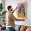 Potted Plants & Vessels Botanical 1 Piece Wrapped Canvas Wall Art-1775554291-1775554301