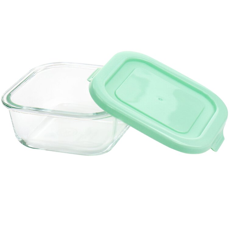 MARTHA STEWART 35 oz. Rectangular Glass Storage Container with