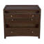 Hampton 3 - Drawer Solid Wood Nightstand