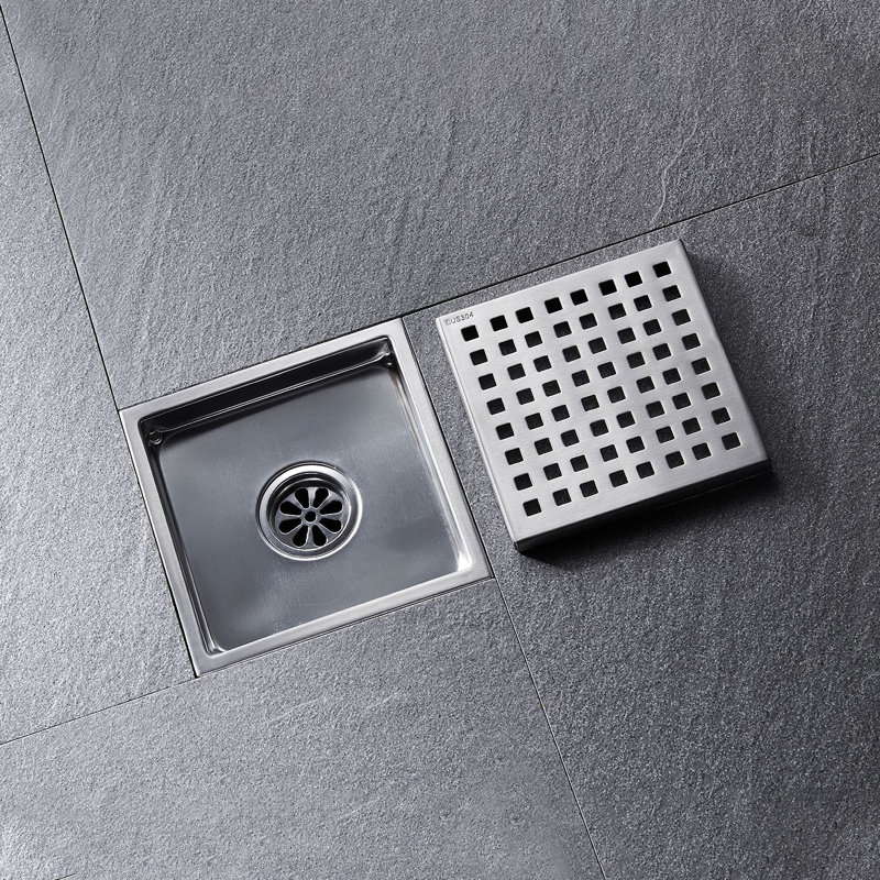 6 Inch Grid Shower Floor Drain