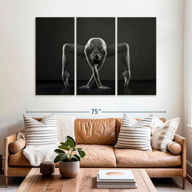 Enn Flexible Ballerina Pose, 20" H x 33" W