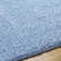 Rectangle Annily Solid Color Machine Woven Polyester Area Rug in Light Blue