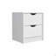 Table de chevet 2 tiroirs, table de bout, table d'appoint
