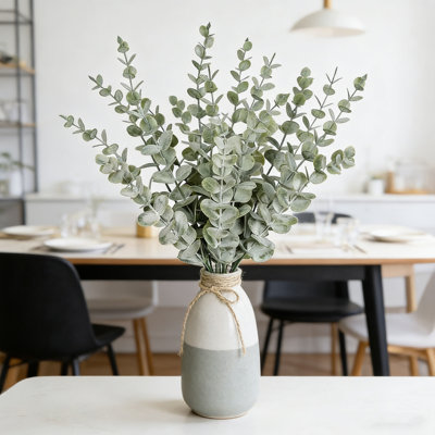 30 pièces de fleurs artificielles en forme de bouquet de fleurs artificielles pour le bureau à domicile