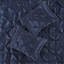 Ensemble d'édredon 7 pièces capitonné bleu marine-121790454-121790456