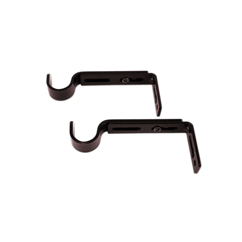 Support de fixation réglable Allendale, H 6'', Espresso / peint