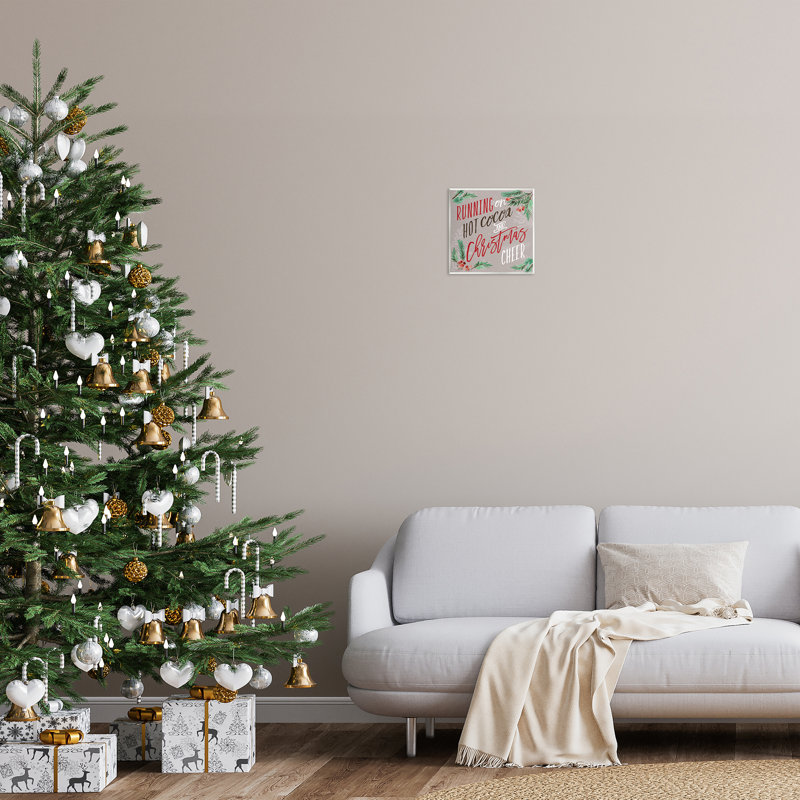 Art mural sur toile Cocoa & Christmas Cheer par Deb Strain