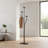 Black Tree-Shaped Metal Coat Rack With A Stable Marble Base; Freestanding Corner Design, Suitable For Bedrooms, Entryways, And Hallways.