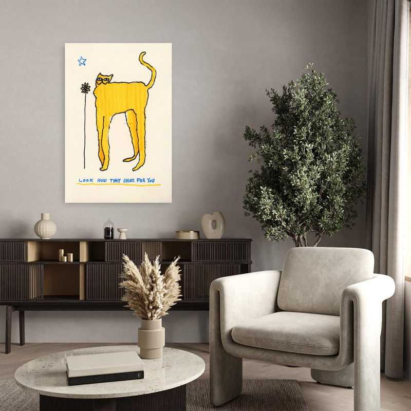 Art mural abstrait contemporain, H 36 po x l 24 po