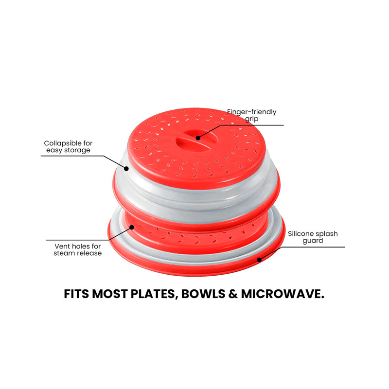 Housse pliante pour micro-ondes, Rouge