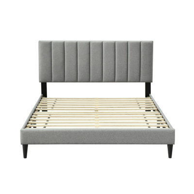 Bublava Upholstered Bed W/ USB