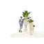Suave Resin Pot Planter-49046163-49046162