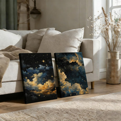 2 Piece Wrapped Canvas Print