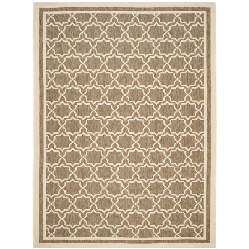 Dirks Performance Geometric Indoor/Outdoor Area Rug, Rectangle 9' x 12'