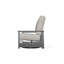 Chaise berçante pivotante cachée en polymère Leeward-98358842-98358848