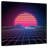 Kelan Retro 1980s Sunset