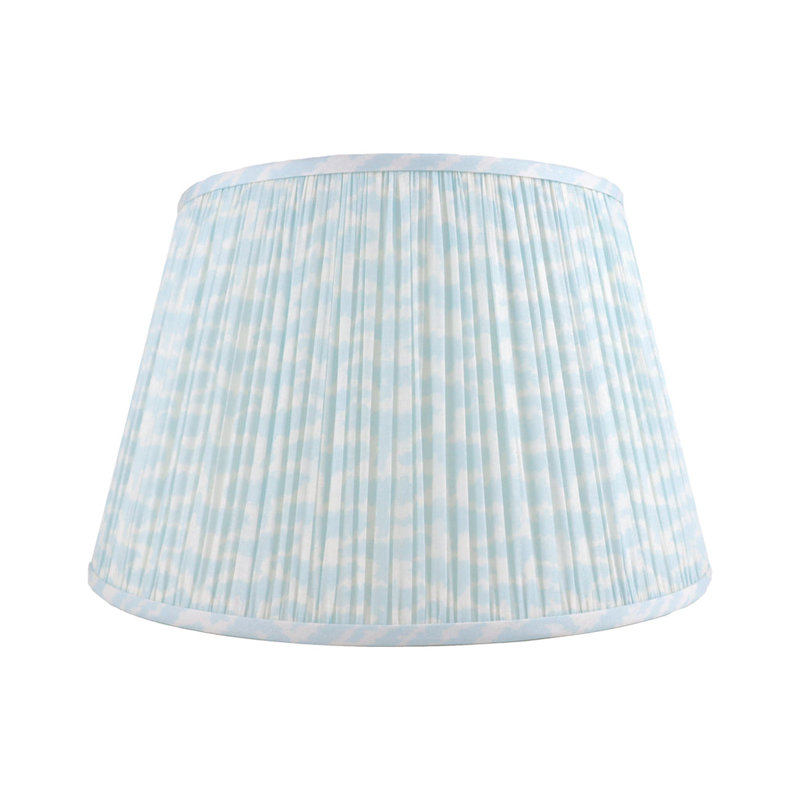 Sierra Empire Lamp Shade ( Spider ), 8" H x 12" W x 12" D, Aqua