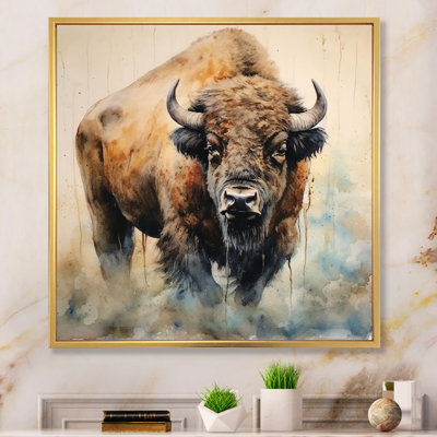 Buffalo Majesty - Buffalo/Bison Framed Prints