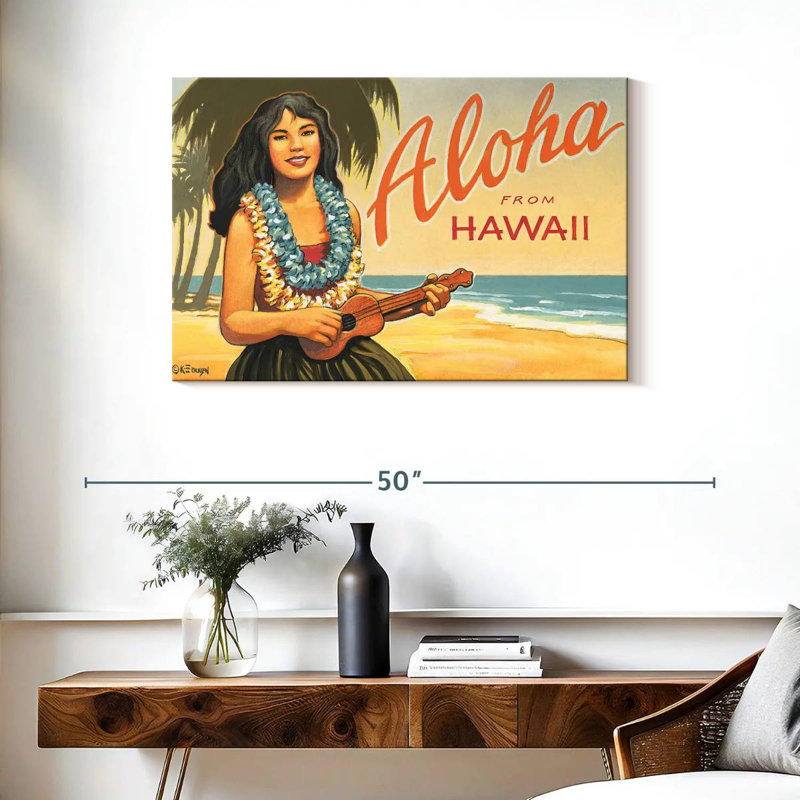 Gillard Aloha d'Hawaï II, H 24 po x l 36 po