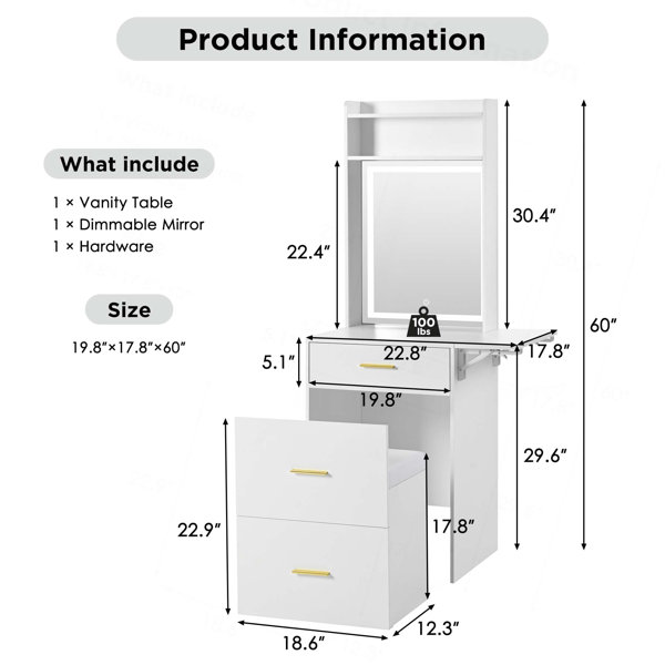 Dimensions du produit