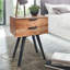 Pavlik 47cm W Iron Bedside Table