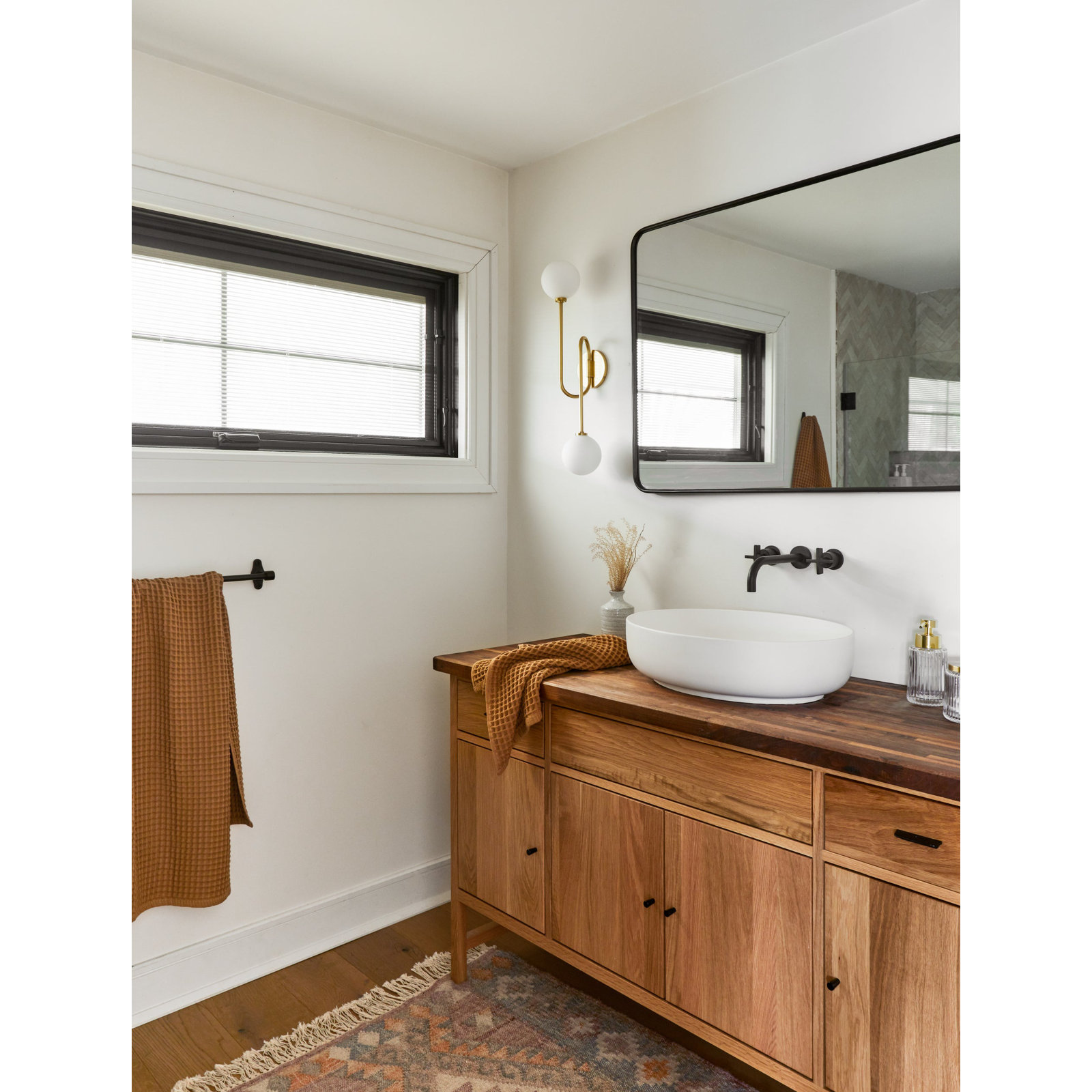 Zelpha 2 Light Dimmable Armed Sconce, Aged Brass