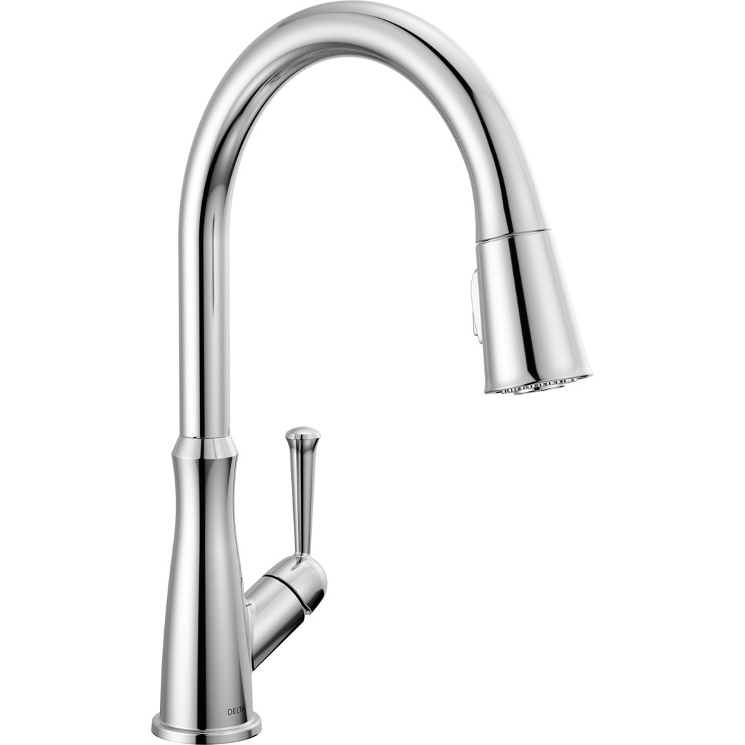 Westville Pull Down Single Handle Kitchen Faucet Delta 