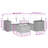 Vidaxl Garden Sofa Set