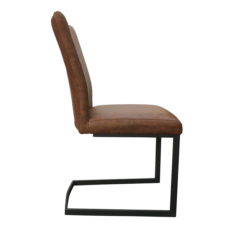 Evelyn 46cm H Upholstered Dining Chair, Antique Tan