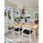 Solid Real Wood PU Leather Cushion Seat Dining Chair-1860420202-1839062948