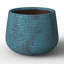 Grand pot à fleurs rond en béton avec trous de drainage (intérieur amélioré)-1528240694-1528240693